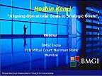 BMGI conducted Webinar on "Aligning Operational Goals to Strategic Goals."